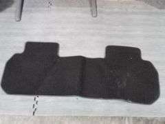 Rear Car Floor Mat, Black, 22" x 52"