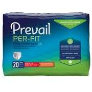 Prevail, Per-Fit Extra Absorbent Underwear, Medium, 20 Pack
