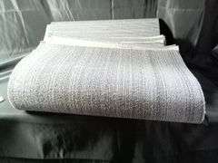 Lot of 22 Ribbed Commercial Carpet Tile – Grey 24" x 24"