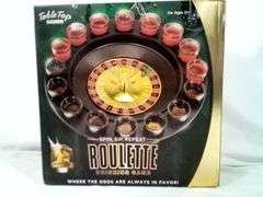 Roulette, Drinking Game - Spin, Sip, Repeat With Shot Glass Set