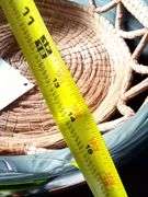 Un Pueblo Handmade Pine Needle & Nickel Large Santa Fe Basket – Round 15" x 11"