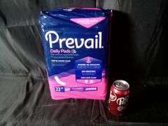 Prevail, Daily Pads For Bladder Leaks Ultimate Absorbency, Regular, 33 Count