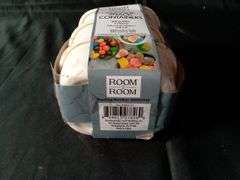 Room 2 Room Silicone Snack Containers with Lids Set – White 6.7oz each 3 Count