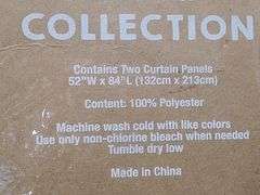 BHF Sheer Collection Embroidered Floral Two Curtain Panels – 52"W x 84"L