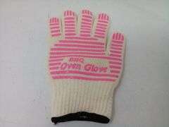 BHQ, Extreme Heat Resistant Oven Gloves, Pink