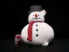 Snowman Shaped Decorative Pillow