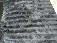 Big Joe Fuf with Liner Black Licorice Bean Bag Chair Replacement Cover