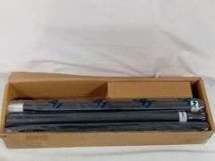 Enjoy Basics Windows Curtain Rod – Black