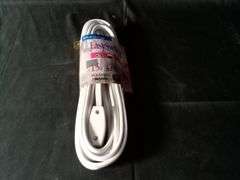 Woods, Easy Switch Indoor Extension Cord, White, 15' L