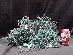 Indoor/Outdoor Christmas Lights – Green Wire