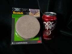 Lot of 3 3M Scotch Furniture Sliders – Round 3-1/2" 4 Count ea.