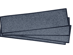 Lot Of 8 Brunner Runner Rug, Grey