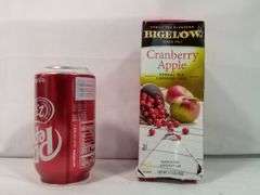 Bigelow Cranberry Apple Herbal Tea, 28 Tea Bags, 1.72 Oz