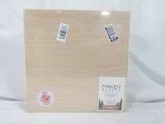 Maker Boards, Plywood Core Maple, 12" x 12.25"