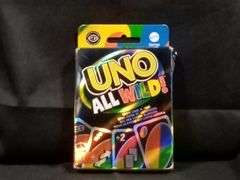 UNO, All Wild Card Game, No Matching, All Cards Deck