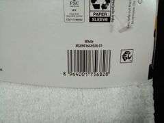 Mainstays Washcloth Bundle – White 11" x 11" 18 Count