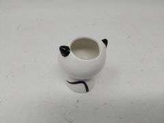 Hesroicy Plants Pot Decorative Anti-cracking Compact Mini Cat Shaped Flower Pot