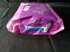 Poise, Fresh Protection Incontinence Pads, Moderate Regular, 20 Pack