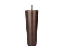 Heavy Duty Plastic Replacement Furniture Legs – Brown 6.25"