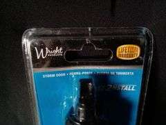 Wright Products Standard Duty Pneumatic Screen & Storm Door Closer – Black