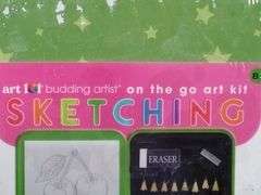 Art 101 Budding Artist Sketching On The Go Art Kit