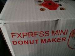 FXPRFSS Mini Donut Maker