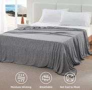 Bedsure, Cozy Cooling Blanket, Gray