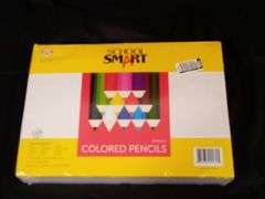 School Smart Colored Pencils – 3.3mm Color Leads, 480 Pieces