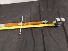 Stainless Steel Cosplay Sword with Polished Blade and Fantasy-Inspired Design