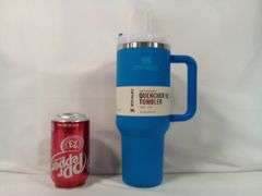 Stanley Flowstate Quencher H2.0 Tumbler with Straw & Handle – Blue 40 oz