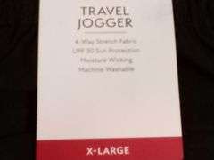 Member's Mark 4-Way Stretch Travel Jogger – Black Size: XL
