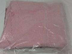 Eme Studios, Jammies Je T’aime Red Striped Pajamas, Size 36