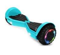 Jetson Spin All-Terrain Hoverboard with LED Headlights – Blue 23" x 7" x 7"