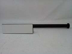 Self Adhesive or Wall Mounted Paper Towel Holder, Black