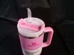 Stanley Flowstate Quencher H2.0 Tumbler with Straw & Handle – Pink 40 oz