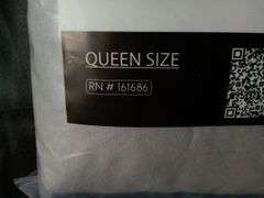Lux Decor Collection Microfiber Fitted Sheet w/Elastic Deep Pockets – Gray Queen