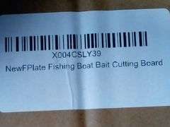 FPlate, Fishing Boat Bait Cutting Board Table
