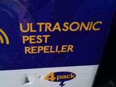 Ultrasonic Pest Repeller, 4 Pack