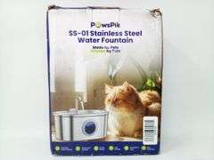 PawsPik, Stainless Steel Water Fountain SS-01