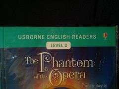 Usborne English Reader Level 2: The Phantom of the Opera