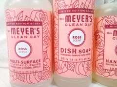 Assortment of 4 Mrs. Meyers Clean Day Multisurface Cleaner Dish Soap & Hand Soap