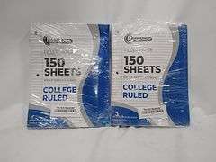 Rosmonde, College Ruled Filler Paper, 10.5" x 8", 150 Sheets, 3 Pack