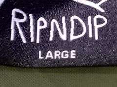 Ripndip, Alien Whisperer Tee, Light Moss, Large