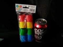 Lot of 6 321 Party! Rainbow Springs – Asst. Colors 8-Pcs/Pack