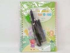 Reusable Magic Ink Copybook, 0-100 Writing Practice For Kids