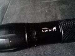 HwaWys Ultra Fire Single Mode Handheld Zoomable Flashlight