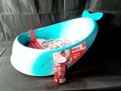 Skip Hop Moby Smart Sling 3-Stage Baby Bath Tub – Blue