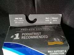 PowerStep ProTech Control Full Length Orthotics Insoles – Size: A 1-Pair