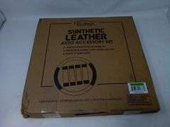 FH Group, Synthetic Leather Auto Accessory Set, Green