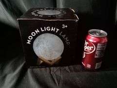Desktop Moon Light Lamp with Stand